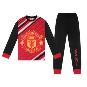 Manchester United detské pyžamo Long red