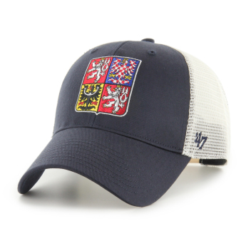 Hokejové reprezentácie čiapka baseballová šiltovka Czech Republic Branson 47 MVP Navy