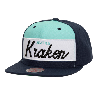 Seattle Kraken čiapka flat šiltovka Retro Sport Snapback Vintage