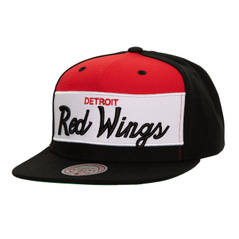 Detroit Red Wings čiapka flat šiltovka Retro Sport Snapback Vintage