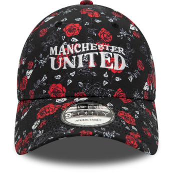 Manchester United čiapka baseballová šiltovka 9Forty Floral black