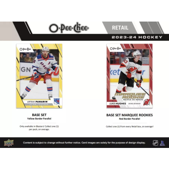 NHL boxy hokejové karty NHL 2023-24 Upper Deck O-Pee-Chee Blaster Box