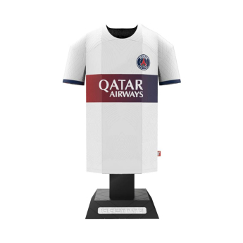 Paris Saint Germain 3D kovový model Away Jersey 2023/24 Kit