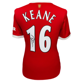 Legendy futbalový dres Manchester United FC 2020-2022 Keane Signed Shirt