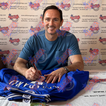 Legendy zarámovaný dres Chelsea FC 2000 Lampard Signed Shirt (Framed)
