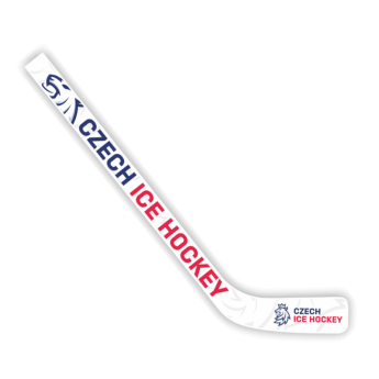 Hokejové reprezentácie plastová mini hokejka Czech Ice Hockey logo lion