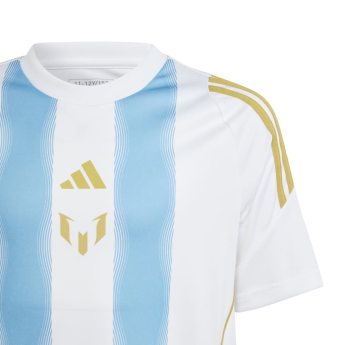 Lionel Messi detský futbalový dres MESSI Jersey white