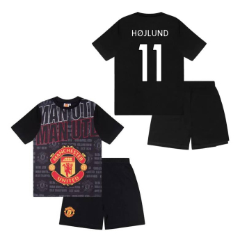 Manchester United detské pyžamo Crest Hojlund