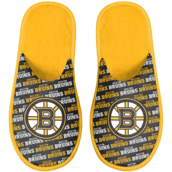 Boston Bruins detské papuče team scuff slippers