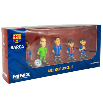 FC Barcelona sada 5 figúrok MINIX