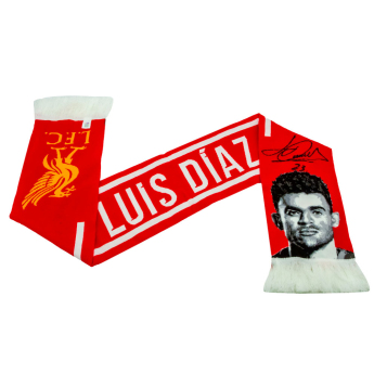 FC Liverpool zimný šál Luis Diaz