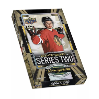 NHL boxy hokejové karty NHL 2023-24 Upper Deck Series 2 Hobby Box