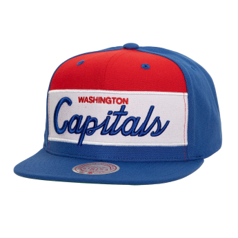 Washington Capitals čiapka flat šiltovka Retro Sport Snapback Vntg
