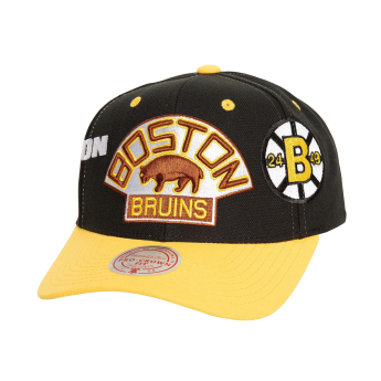 Boston Bruins čiapka flat šiltovka Overbite Pro Snapback Vntg