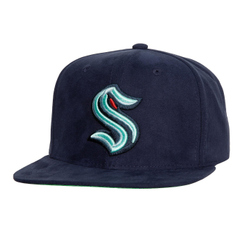 Seattle Kraken čiapka flat šiltovka Sweet Suede Snapback