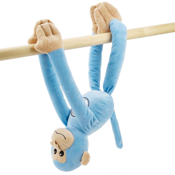 Manchester City plyšová opice Plush Hanging Monkey