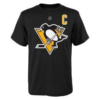 Pittsburgh Penguins detské tričko Sidney Crosby 87 Name & Number black