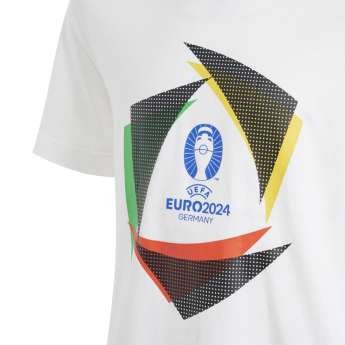 EURO 2024 detské tričko Ball white
