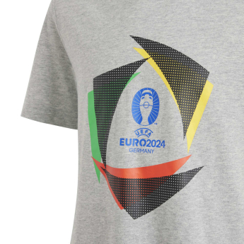 EURO 2024 detské tričko Ball grey