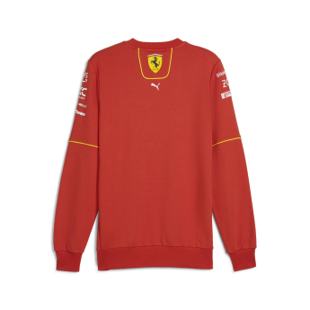 Ferrari pánska mikina Driver Crew Neck red F1 Team 2024
