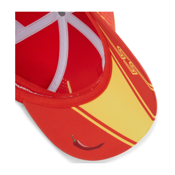 Ferrari čiapka baseballová šiltovka Driver Sainz red F1 Team 2024