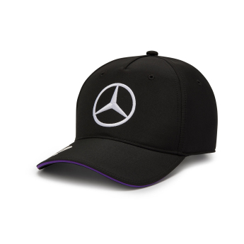 Mercedes AMG Petronas detská čiapka baseballová šiltovka Driver Lewis Hamilton black F1 Team 2024