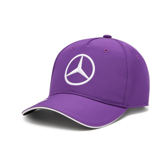 Mercedes AMG Petronas detská čiapka baseballová šiltovka Driver Lewis Hamilton purple F1 Team 2024