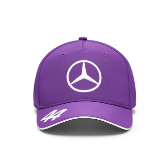 Mercedes AMG Petronas detská čiapka baseballová šiltovka Driver Lewis Hamilton purple F1 Team 2024