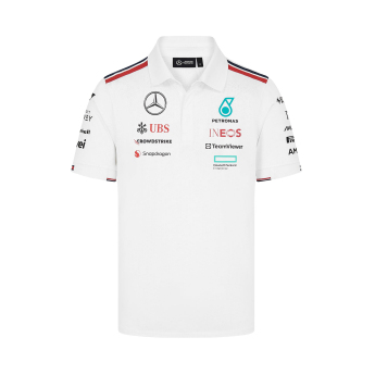 Mercedes AMG Petronas polokošeľa Driver White F1 Team 2024