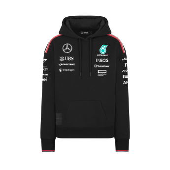 Mercedes AMG Petronas dámska mikina s kapucňou Driver Oversize black F1 Team 2024