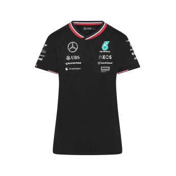 Mercedes AMG Petronas dámske tričko Driver black F1 Team 2024
