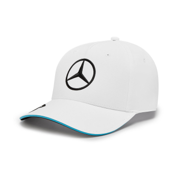 Mercedes AMG Petronas čiapka baseballová šiltovka Driver George Russell white F1 Team 2024