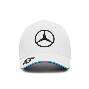 Mercedes AMG Petronas čiapka baseballová šiltovka Driver George Russell white F1 Team 2024