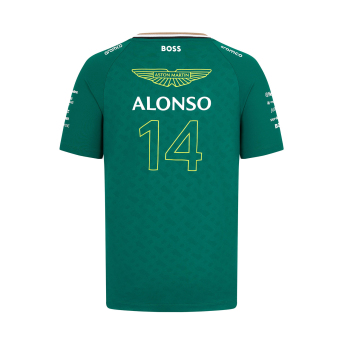 Aston Martin detské tričko Fernando Alonso green F1 Team 2024