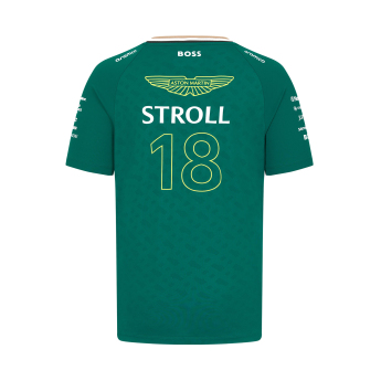 Aston Martin pánske tričko Lance Stroll green F1 Team 2024
