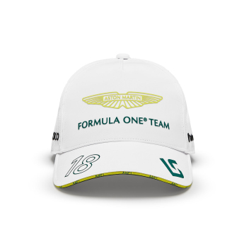 Aston Martin čiapka baseballová šiltovka Lance Stroll white F1 Team 2024