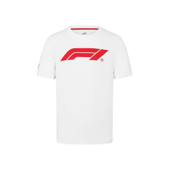 Formule 1 pánske tričko Logo white 2024