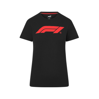 Formule 1 dámske tričko Logo black 2024