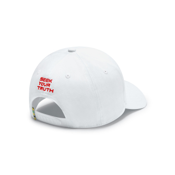 Ayrton Senna čiapka baseballová šiltovka Logo white 2024