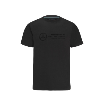 Mercedes AMG Petronas pánske tričko Stealth Logo black F1 Team 2024