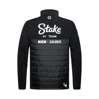Stake Kick Sauber pánska bunda Drivers Seasonal black F1 Team 2024