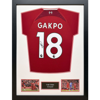 Legendy zarámovaný dres Liverpool FC  2022-2023 Gapko Signed Shirt (Framed)