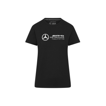 Mercedes AMG Petronas dámske tričko Large Logo black F1 Team 2024