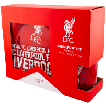 FC Liverpool jedálenský set Impact Breakfast Set