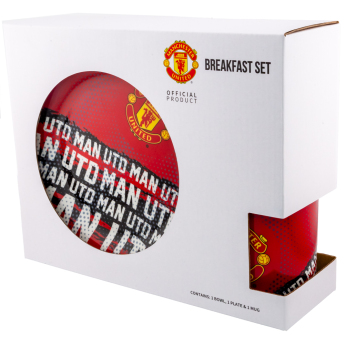 Manchester United jedálenský set Impact Breakfast Set