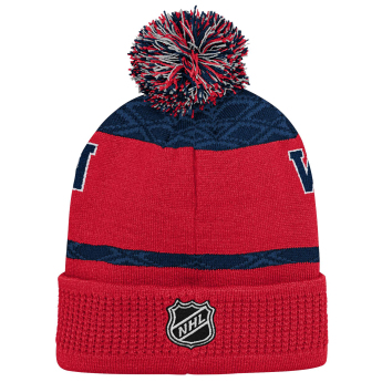 Washington Capitals detská zimná čiapka puck pattern cuffed