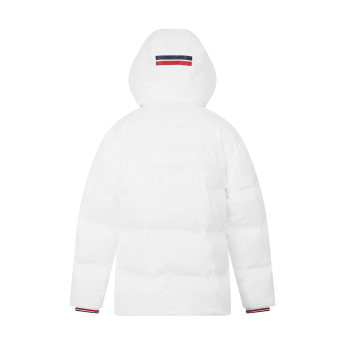 Mercedes AMG Petronas pánska zimná bunda Puffer white F1 Team 2024