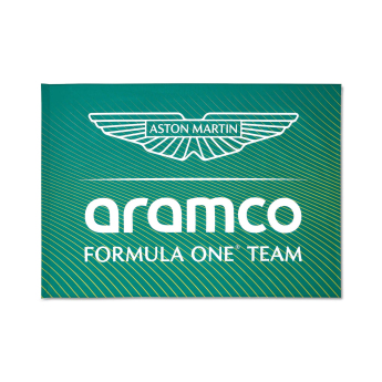 Aston Martin vlajka Logo green F1 Team 2024