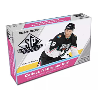 NHL boxy hokejové karty NHL 2023-24 Upper Deck SP Game Used Hobby Box