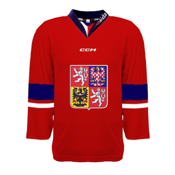 Hokejové reprezentácie hokejový dres Czech Republic  2023/2024 CCM Fandres replica - red David Pastrňák #88